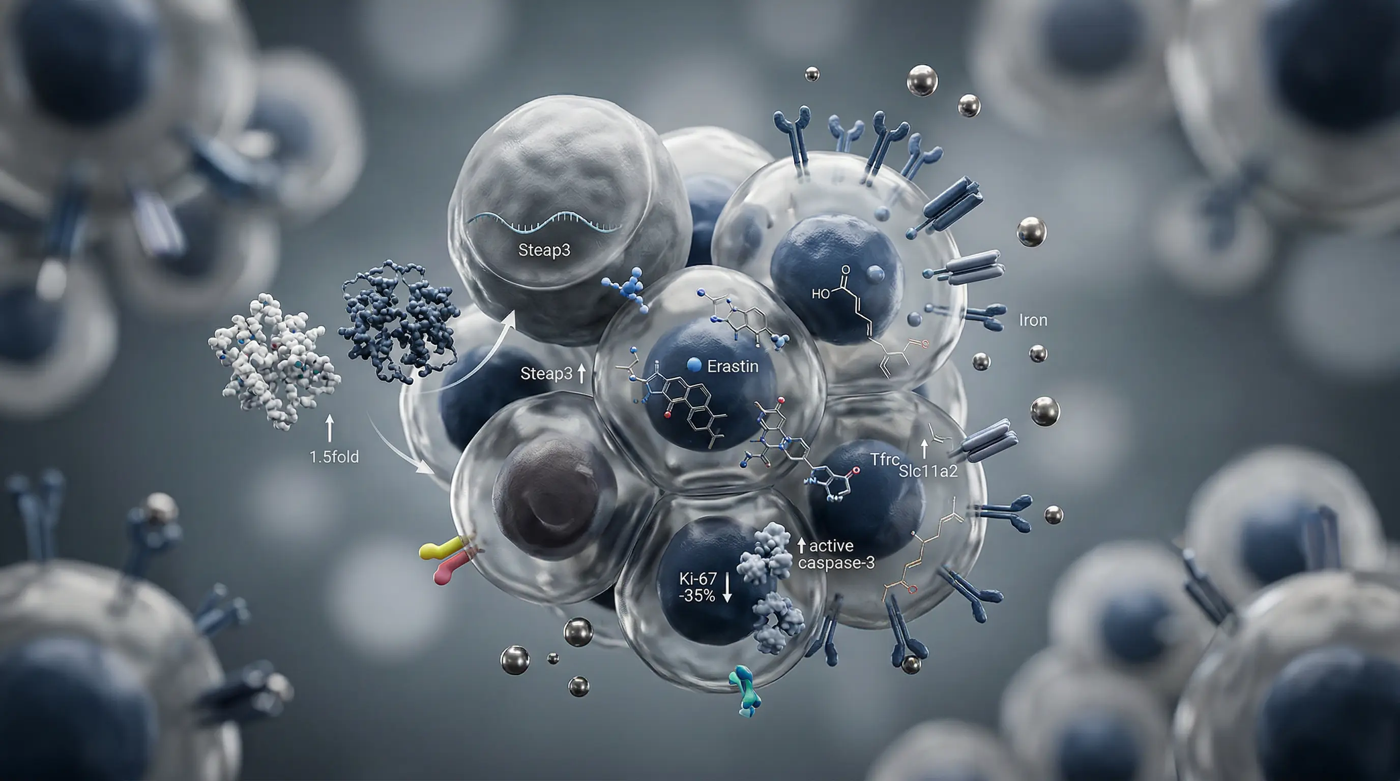 Ferroptosis in Murine Erythroleukemia Cells