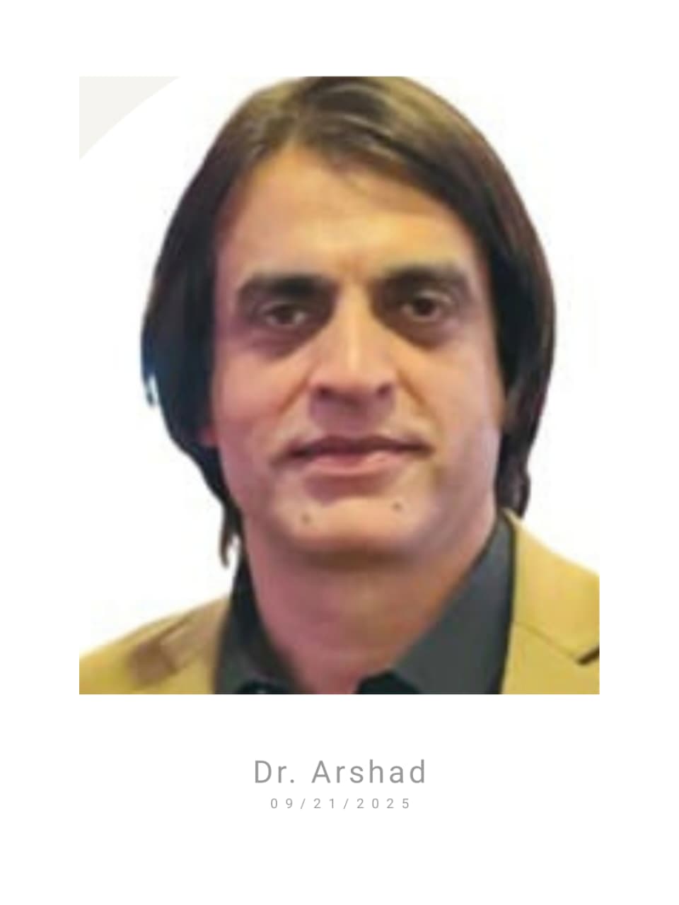 Dr. Arshad Islam